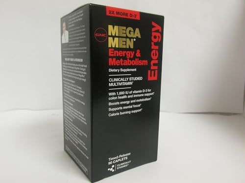 GNC Mega Men Energy &amp; Metabolism Dietary Supplement Capsule