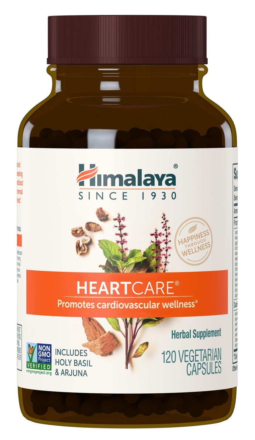 Himalaya HeartCare for Daily Wellness, 720mg, 120 Capsules, 1 Month Supply