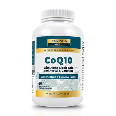 Nature&#39;s Lab Gold CoQ10 + Alpha Lipoic Acid + Acetyl L-Carnitine HCl