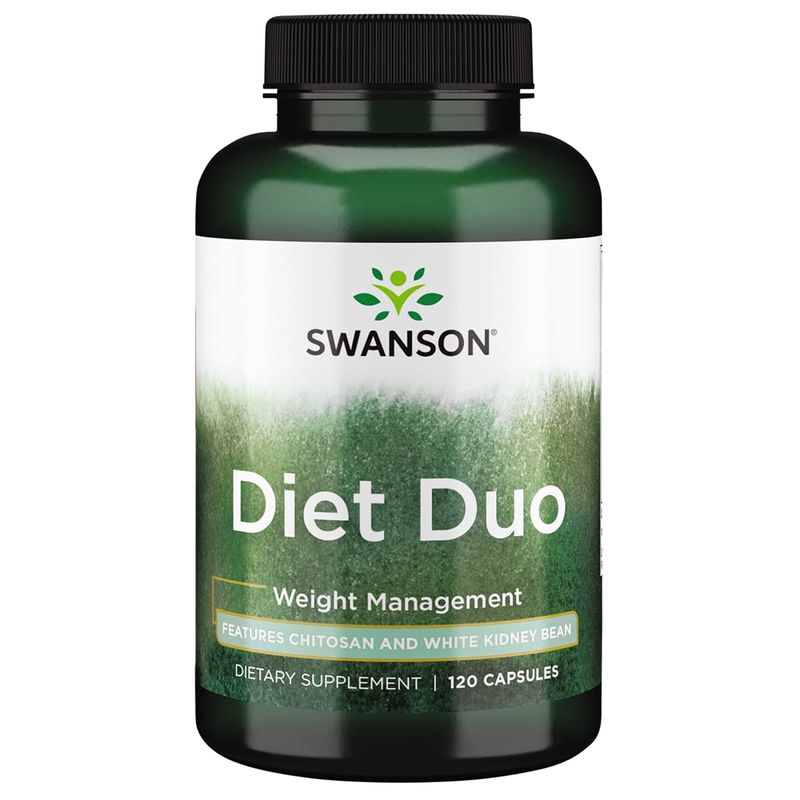 Swanson Diet Duo with White Kidney Bean 120 Capsules
