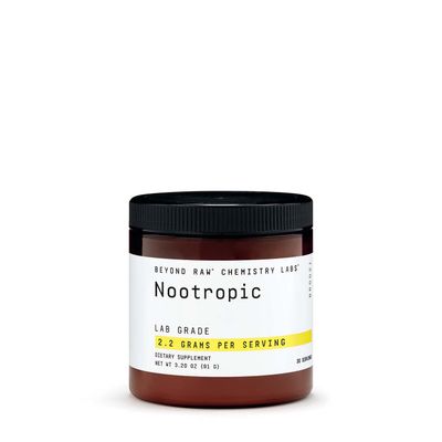 BEYOND RAW Chemistry Labs Nootropic Powder | Cognitive Enhancer and Memory Support | 30 Servings
