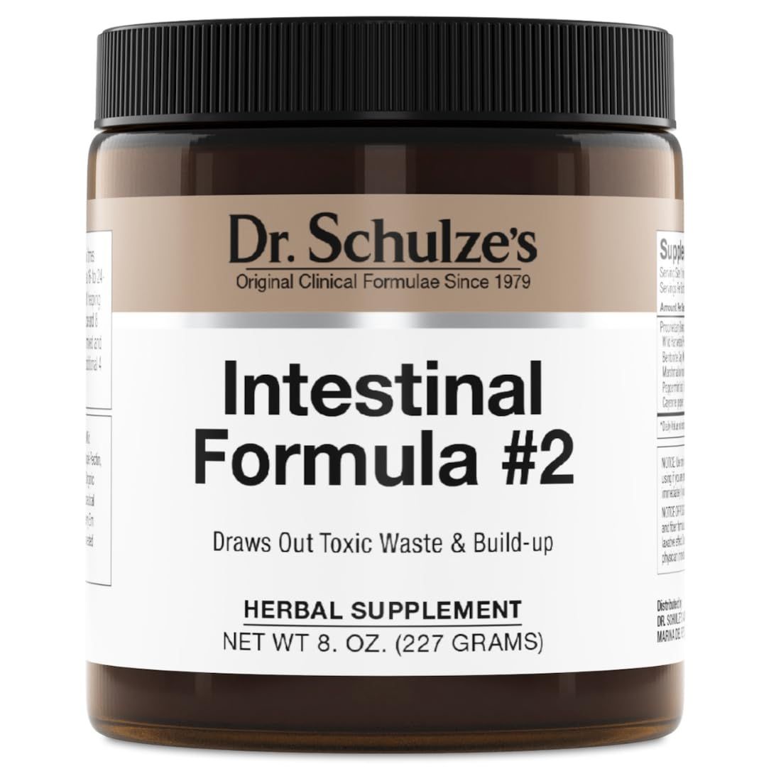 Dr. Schulze&#39;s | Intestinal Formula #2 | Herbal Colon Cleanse Formula | 8 Oz. Jar
