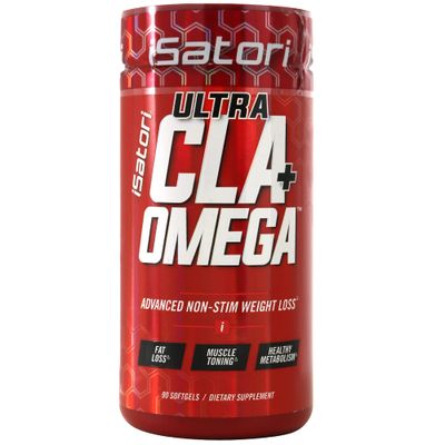 iSatori Ultra CLA - Omega 3 6 9 Safflower Oil Fish Oil Conjugated Linoleic Acid - Natural Weight Loss Exercise Enhancement Fat Burner Muscle Toner - Stimulant Free Dietary Supplement - 90 Softgels
