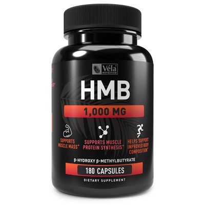 Vla HMB (Hydroxymethylbutyrate) Capsules 1,000 mg | | B-Hydroxy & B-Methyburate | Supports Muscle Mass, Muscle Protein Synthesis* | Support Improved Body Composition |180 Capsules