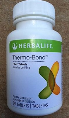 Herbalife Thermo-Bond Fiber Tablets with Fiber from Apple Acacia Oat and Citrus - 90 Tablets