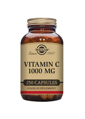 Solgar Vitamin C 1000 mg, 250 Vegetable Capsules - Antioxidant &amp; Immune Support - Overall Health - Healthy Skin &amp; Joints - Bioflavonoids Supplement - Non GMO, Vegan, Gluten Free, Kosher - 250 Servings