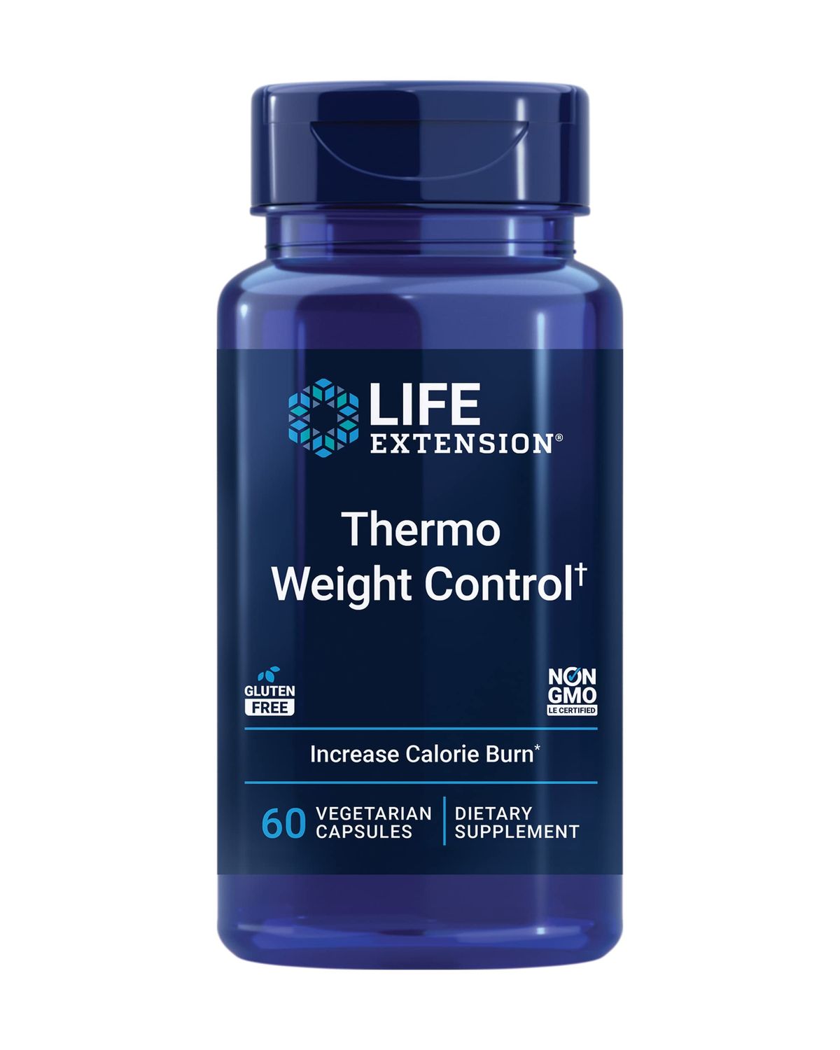 Life Extension Thermo Weight Control - Encourages Fat Burning, Healthy Weight Loss &amp; Thermogenesis - Patented Capsaicin Extract - Weight Management - Gluten-Free - 60 Vegetarian Capsules