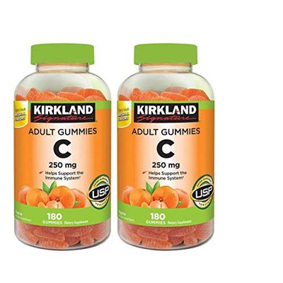 Kirkland Signature Vitamin C 250 mg., 360 Adult Gummies (2 Pack)