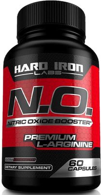 N.O. Nitric Oxide Booster with L-Arginine, L-Citrulline, Beta Alanine, AAKG - Non-GMO, Gluten-Free, Vegan - Pre-Workout Supplement for Muscle Growth, Stamina, Energy, Pumps, Vascularity - 60 Capsules