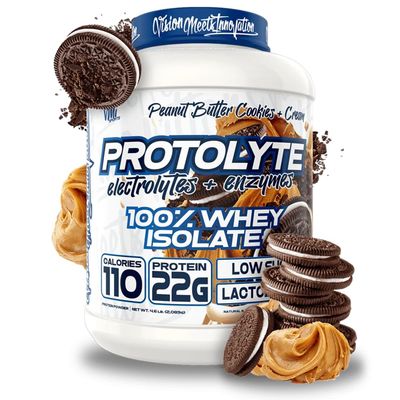 VMI Sports Protolyte 100% Whey Protein Isolate | + Electrolytes &amp; Enzymes | Zero Sugar - Keto Friendly - Lactose Free | 21-25g Protein for Muscle Growth - Recovery - Hydration