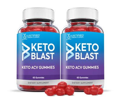 (2 Pack) Keto Blast Gummies 1000MG ACV Gummies Advanced Formula 1000MG KetoBlast Keto Gummies Apple Cider Vinegar Formulated with Pomegranate Beet Juice Powder B12 Vegan Non GMO 120 Gummys