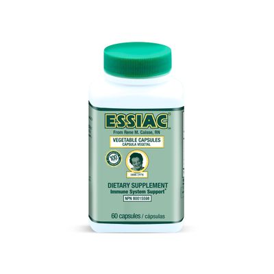 ESSIAC Tea All-Natural Herbal Extract Capsules - 60 Capsules | Powerful Antioxidant Blend to Help Promote Overall Health &amp; Well-Being | Original Formula Since 1922