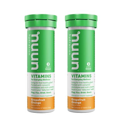 Nuun Vitamins Drink Tab - Grapefruit - Ornge - Case of 8 - 12 TAB