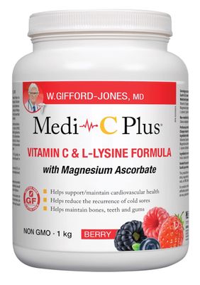 Medi C Plus Lysine Berry Flavour (1KG) medi-c Plus Brand: Preferred Nutrition