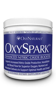 OxySpark with ViNitrox - Nitric Oxide Supplement for Blood Pressure Support, Heart Health, Energy Boost, Circulation, and More (30 Servings)