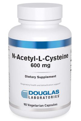Douglas Laboratories N-Acetyl-L-Cysteine 600 mg | Glutathione Precursor for Antioxidant Protection | 90 Vegetarian Capsules