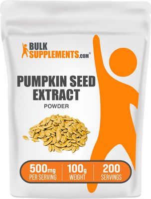 BulkSupplements.com Pumpkin Seed Extract Powder - Bladder Support - Pumpkin Seed Powder - Pumpkin Powder - Soluble Fiber Supplements (100 Grams - 3.5 oz)