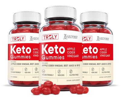 (3 Pack) Truly Keto ACV Gummies Advanced Formula 1000MG Truly Keto Gummies Apple Cider Vinegar Formulated with Pomegranate Beet Juice Powder B12 Vegan Non GMO 180 Gummys