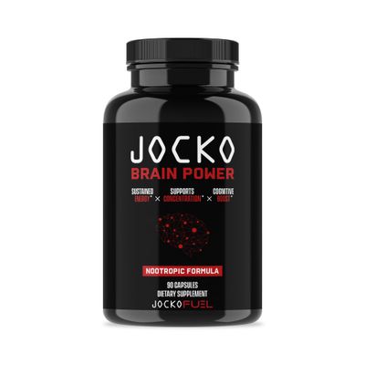 Jocko Fuel Discipline GO Brain Booster - Nootropic Dietary Supplements for Memory &amp; Focus - PreWorkout Energy &amp; Focus Supplement (90 Capsules)