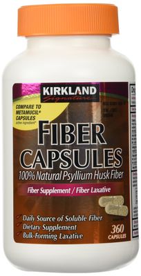Kirkland Signature Kirkland Fiber Capsules, 2 Pack (360 Capsules Each)