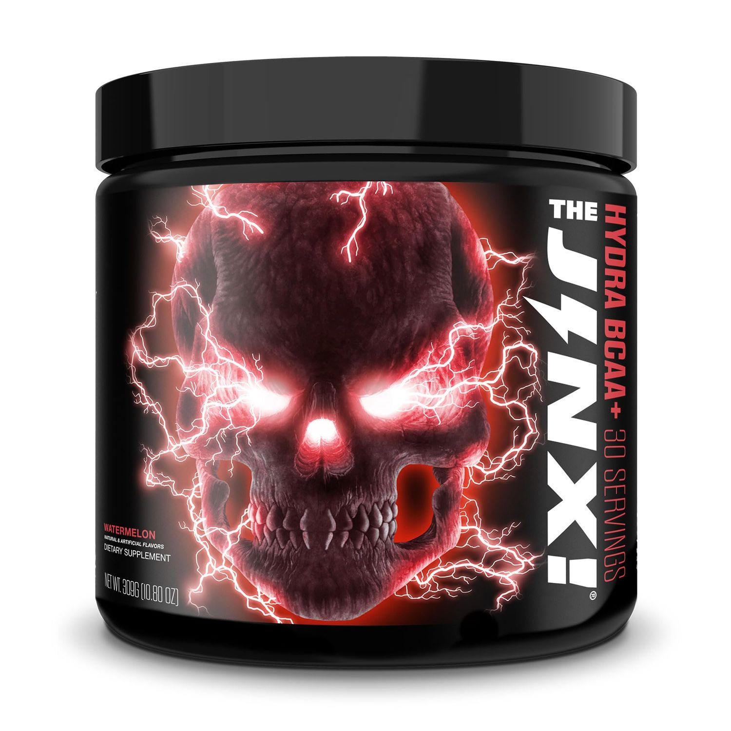 JNX SPORTS The Jinx! Hydra BCAA+ Post Workout Recovery Drink - Hydration with Electrolytes for Men &amp; Women - 30 Serving, Watermelon