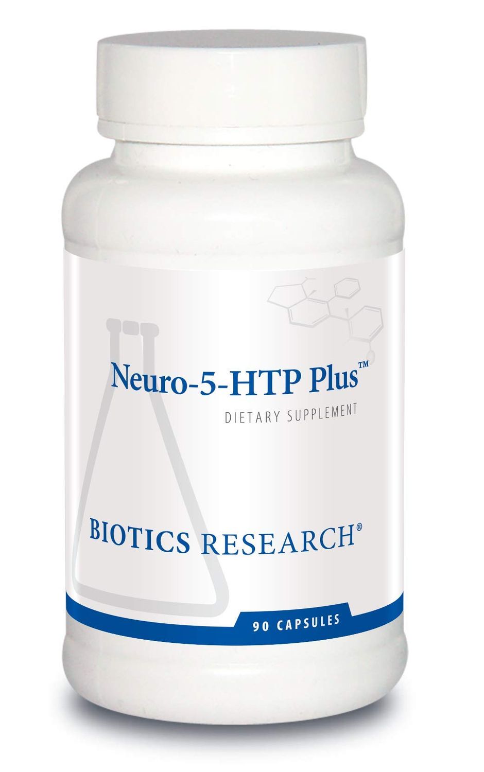 Biotics Research Neuro 5 HTP Plus Neurological Support, Calm Brain Activity, Healthy Sleep Patterns, Overall Sense of Well-Being, Promotes Relaxation, Serotonin Precursor, L Theanine. 90 Caps