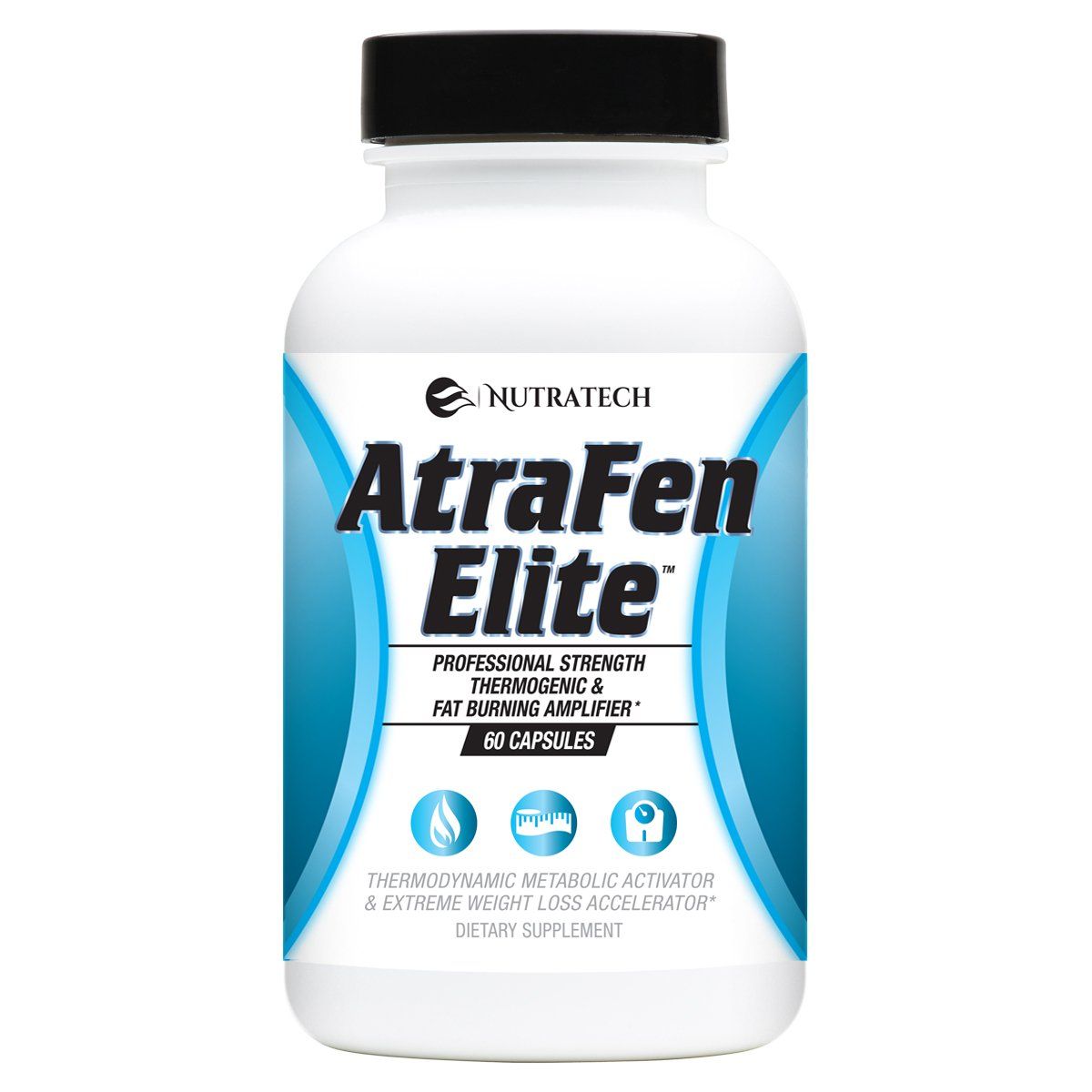Atrafen Elite - Professional Strength Diet Aid That Supports Weight Management, Promotes Energy and Helps Suppress Food Cravings &amp; Appetite. Dietary Supplement. 60 Pills.
