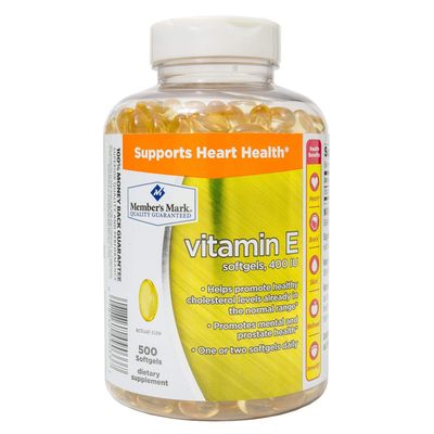 Member&#39;s Mark Vitamin E 400 IU Dietary Supplement (500 Count)