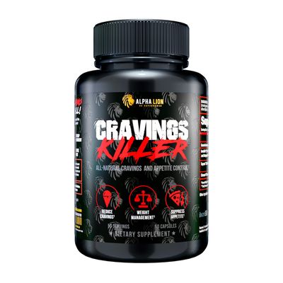 Alpha Lion Cravings Killer Supplement with Saffron Extract &amp; Garcinia Cambogia Extract for Metabolism &amp; Diet Support, Helps Control Hunger &amp; More (50 Capsules)