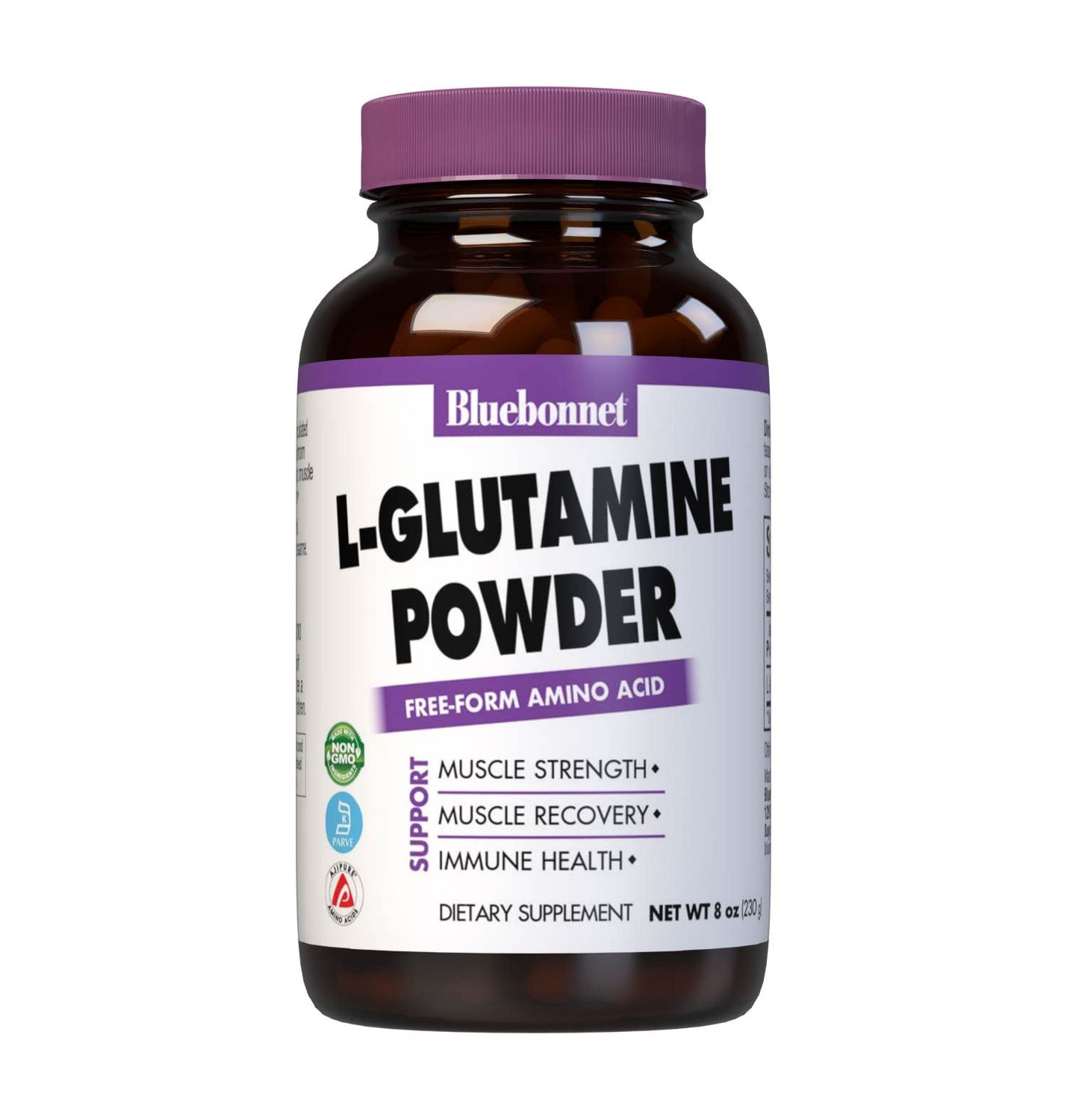 Bluebonnet Nutrition L-glutamine Powder, 8 Ounce