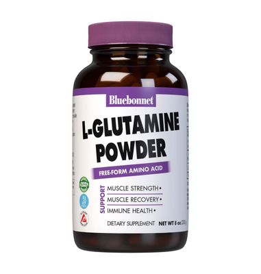 Bluebonnet Nutrition L-glutamine Powder, 8 Ounce
