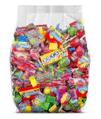 Assorted Candy Bulk Variety Pack  Bulk Candy Assortment  Individually Wrapped Fun Size Candy Bags  Pinata Candy Mix  Candy Bulk Pack  Mega Candy Mix for Any Occasion  3 Pounds