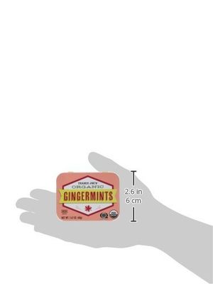 Trader Joe's Organic Pastilles Mints 40g (Gingermints, 6 Pack)