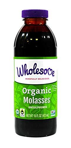 Wholesome Organic Molasses Unsulphured 16 Fl OZ (Pack of 2)