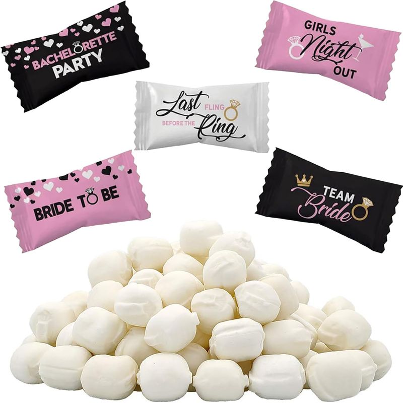 Fruidles Bachelorette Buttermints, Mint Candies, After Dinner Mints, Fat-Free, Kosher Certified, Individually Wrapped (55 Pieces)