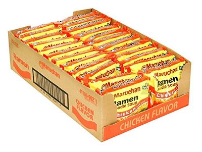 Maruchan Ramen, Chicken Flavor , Count 24 (3 oz) - Spagetti/Noodle/Maccroni / Grab Varieties &amp; Flavors