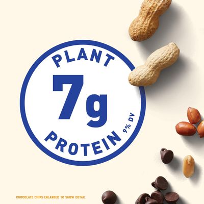 CLIF Nut Butter Bar - Chocolate Chip &amp; Peanut Butter - Filled Energy Bars - Non-GMO - USDA Organic - Plant-Based - Low Glycemic - 1.76 oz. (5 Pack)