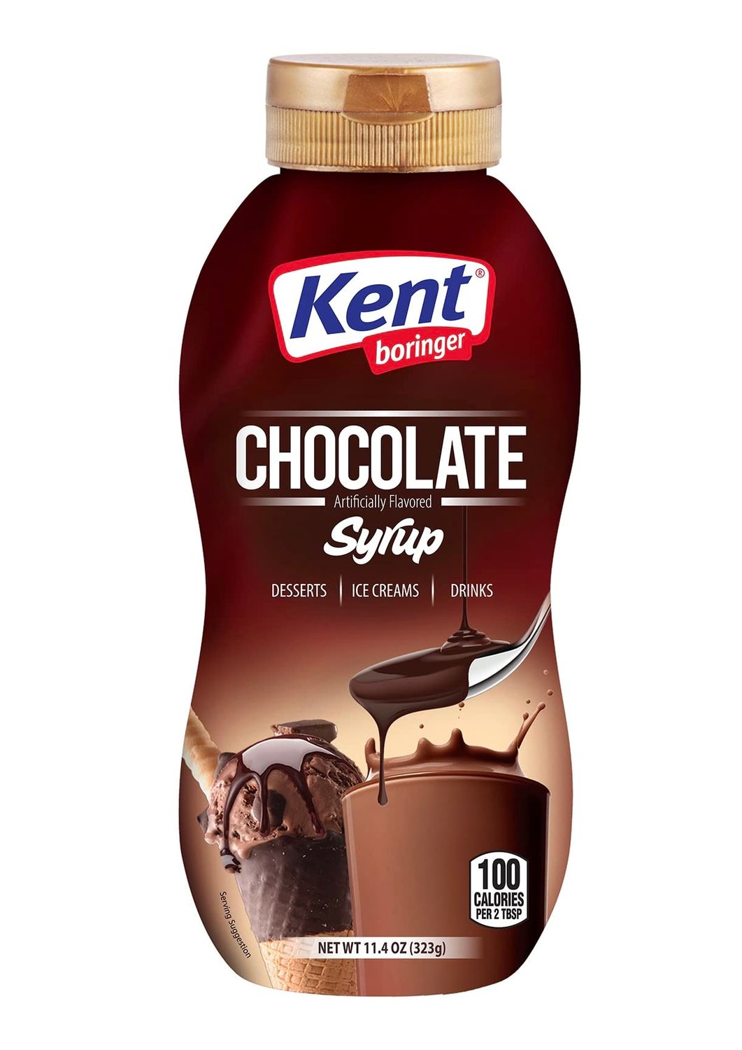 Kent Chocolate Syrup For desserts, Ice cream, Drinks. 11.4 oz (323.2 g)