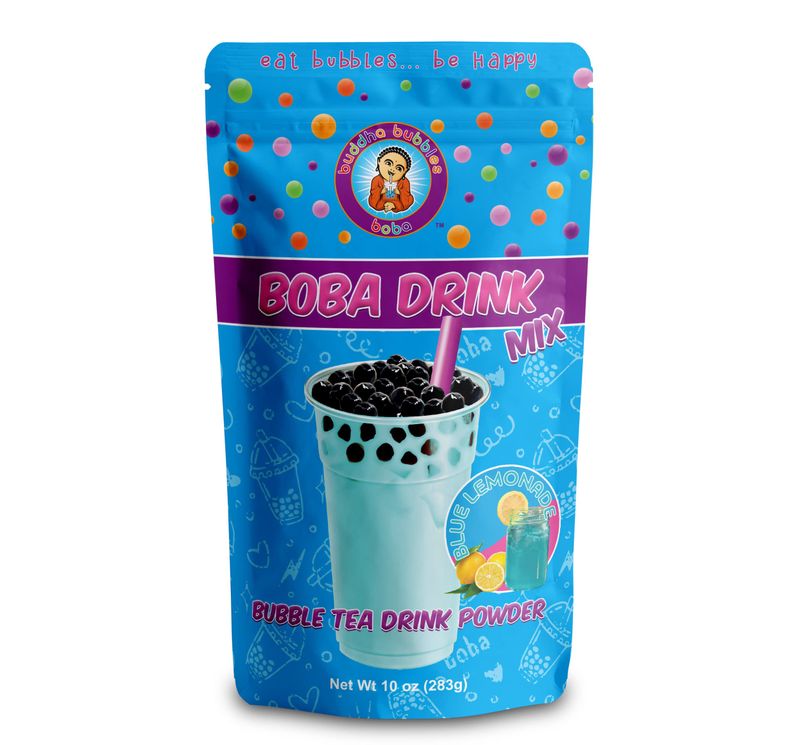 BLUE HAWAIIAN LEMONADE Drink Mix Powder by Buddha Bubbles Boba (10 Ounce)