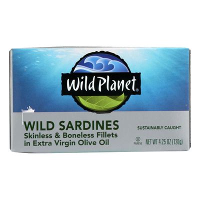 Wild Planet Sardines Bnls Skls Evoo