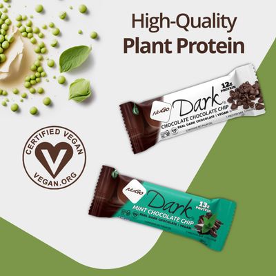 NuGo Dark Chocolate Coconut Box, 1.76 OZ (Pack of 12)