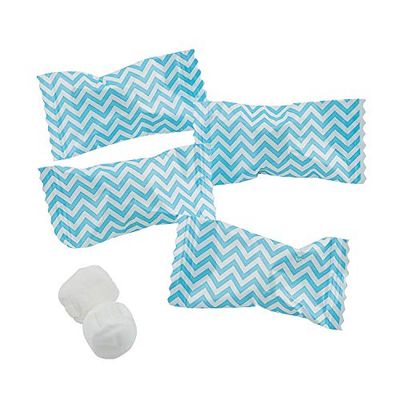Buttermints (Light Blue Chevron)