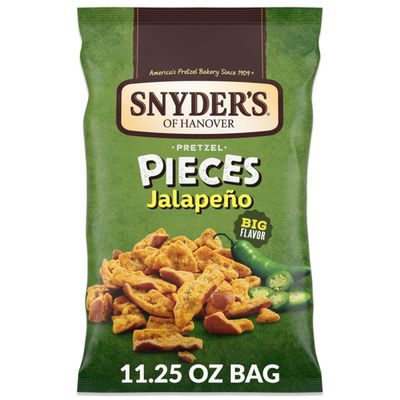 Snyder&#39;s of Hanover Pretzel Pieces, Jalapeno, 11.25 Oz