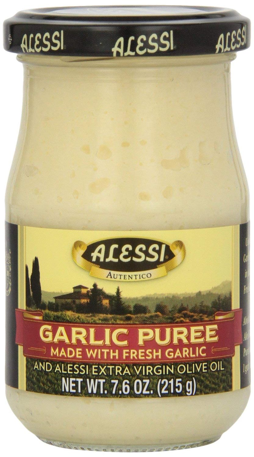Alessi Spread Garlic Puree, 7.6-Ounce (Pack of 6)