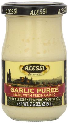 Alessi Spread Garlic Puree, 7.6-Ounce (Pack of 6)