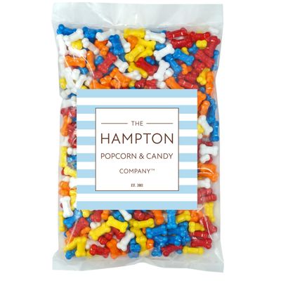 Bonz Candy, 1 Pound Bulk Bag, Bone Shaped Candy, Dog Bonz Candy Bulk
