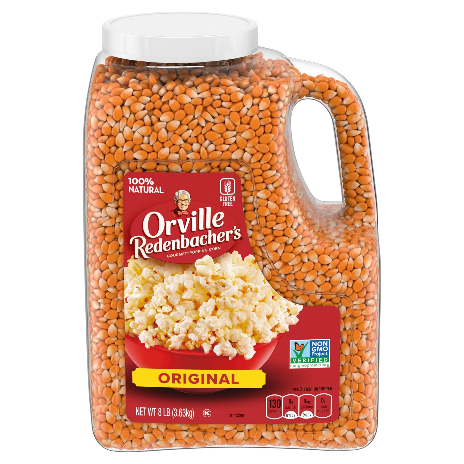 Orville Redenbacher&#39;s Gourmet Popcorn Kernels, Original Yellow, 8 Lb