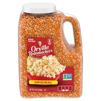 Orville Redenbacher&#39;s Gourmet Popcorn Kernels, Original Yellow, 8 Lb