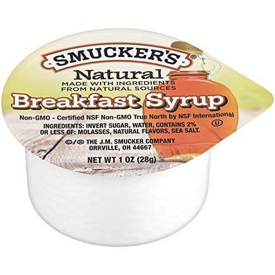 Smucker&#39;s Breakfast Syrup Portion Control, 1.0 Ounce (Pack of 100)