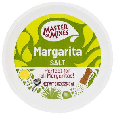 Master Of Mixes Margarita Salt, 8 Ounces (Pack Of 12)